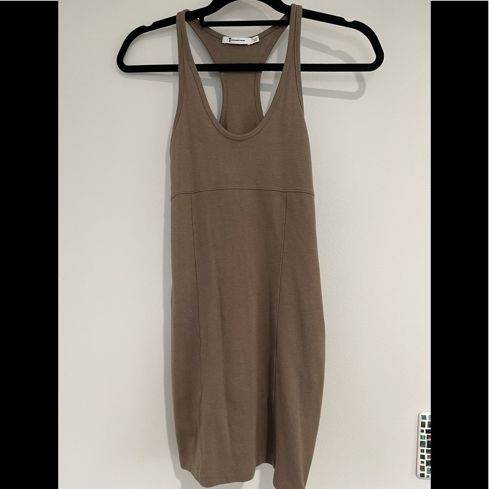 T by Alexander Wang Racerback Tank Dress